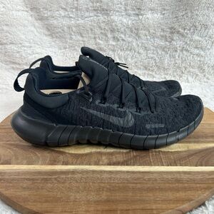 Mens Size 10 Nike Free RN 5.0 Next Nature Black Running Shoes CZ1884 004